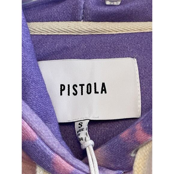 Pistola Joey Kaleidoscope Hoodie Sweatshirt Women Size Small Tie Dye Skater NWT - Picture 7 of 9